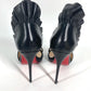 Christian Louboutin Frill heels Shoes, pumps Mules Leather Black Used