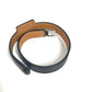 HERMES O'Celery Double Tour Accessories bangle Bracelet Leather Black/SilverHardware Used