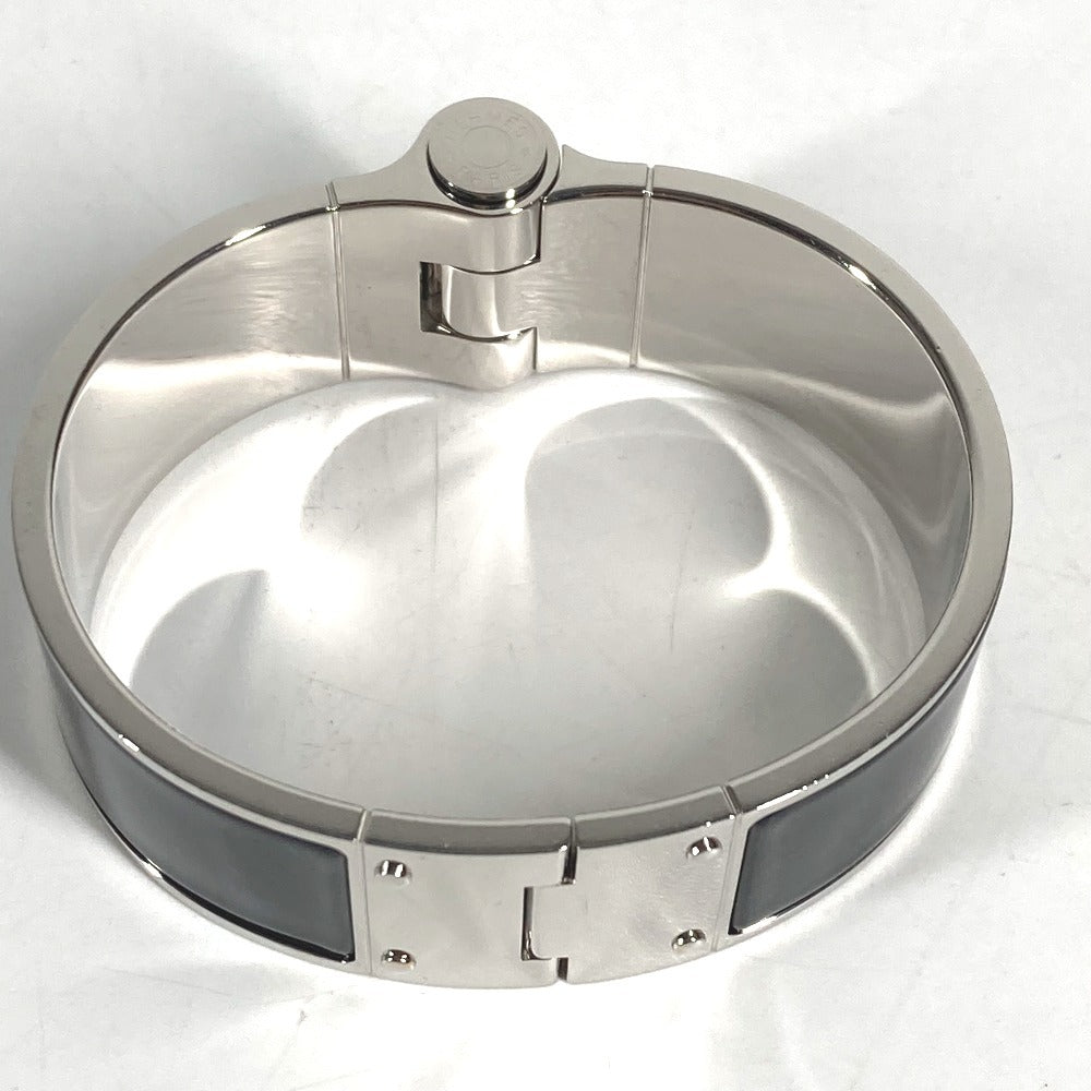 HERMES Chanier GM Chanier GM Accessories bangle Bracelet Metal Black/Silver Used