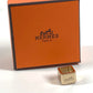 HERMES logo Mini Bolduc Scarf Ring Accessories Scarf ring Metal Gold Used
