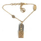 LOUIS VUITTON M63142 Monogram Bracelet Nanogram Bracelet Nanogram Accessories chain Bracelet Gold/Silver Used