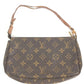 LOUIS VUITTON M51980 Monogram PochetteAccessoires Accessory pouch, bag, shoulder bag Hand Bag MonogramCanvas Brown Used