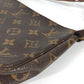 LOUIS VUITTON M51980 Monogram PochetteAccessoires Accessory pouch, bag, shoulder bag Hand Bag MonogramCanvas Brown Used