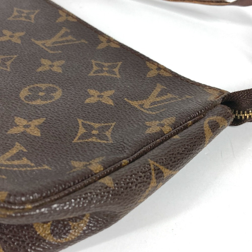 LOUIS VUITTON M51980 Monogram PochetteAccessoires Accessory pouch, bag, shoulder bag Hand Bag MonogramCanvas Brown Used