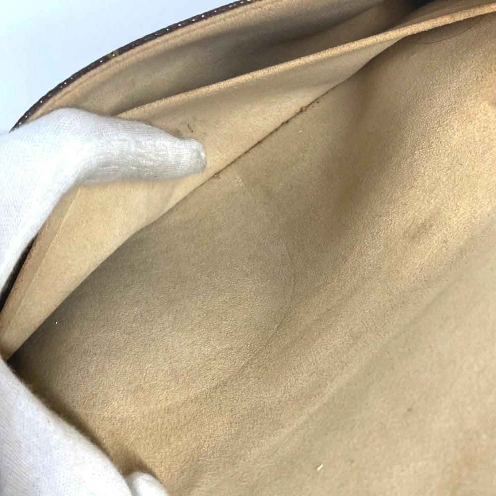 LOUIS VUITTON M51852 Monogram Pochette Twin GM Pochette Twin GM Bag, 2-way Clutch Bag, Pochette Mini Bag Shoulder Bag Brown Used