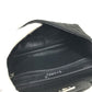 CHANEL W face CC CC Mark Logo Double Flap bag flap shawl Shoulder Bag cotton Black/SilverHardware Used