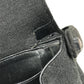 CHANEL W face CC CC Mark Logo Double Flap bag flap shawl Shoulder Bag cotton Black/SilverHardware Used