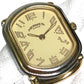 HERMES 不明 vintage Larry duo Quartz Women's Watch Wristwatch SS Silver/Gold Used