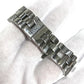 GUCCI 2305L logo Quartz Women's Watch Wristwatch SS Silver/Black Used