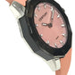 CENTURY 606.7.S.A3.13.15D.QQN 12PD Diamond PRIME TIME Quartz Women's Watch Wristwatch SS / rubber pink Used
