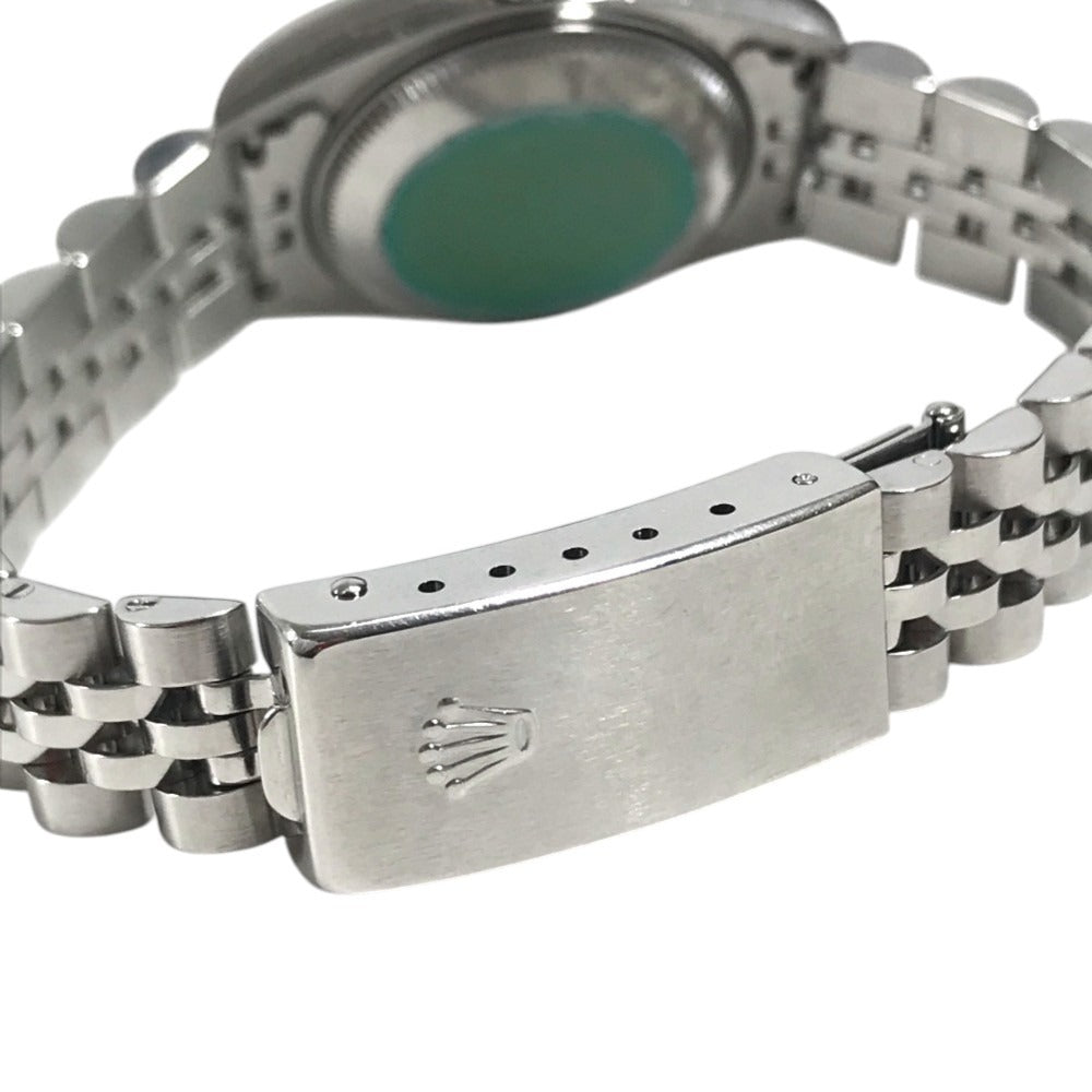 ROLEX 69174G U number Datejust Automatic 10-Diamond Women's Watch Wristwatch SS Silver Used