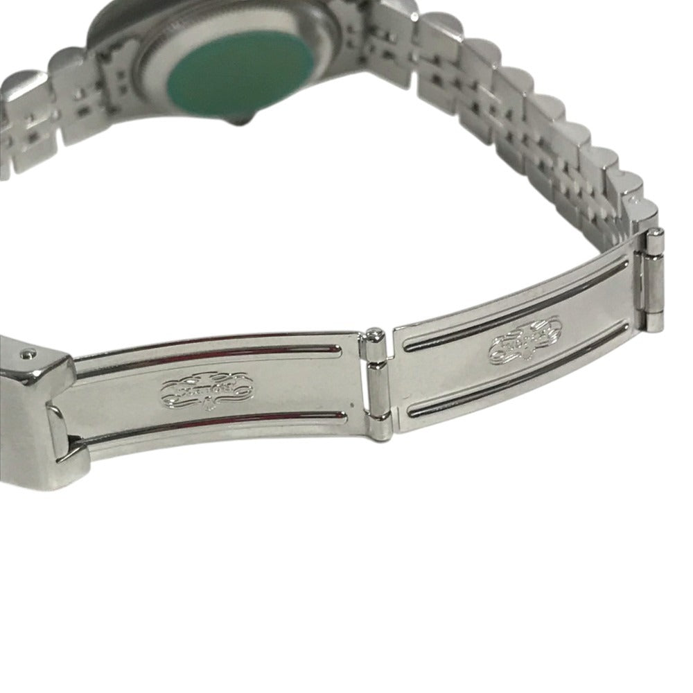 ROLEX 69174G U number Datejust Automatic 10-Diamond Women's Watch Wristwatch SS Silver Used