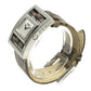 FENDI Zucca Logo Gyro Quartz Women's Watch Wristwatch PVC Brown/Silver Used