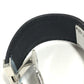 GUCCI 7800S Logo Bangle Watch Leather Quartz Women's Watch Wristwatch Leather / SS Silver/Black Used