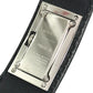 GUCCI 7800S Logo Bangle Watch Leather Quartz Women's Watch Wristwatch Leather / SS Silver/Black Used