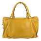 LOEWE Anagram Logo Tassel Fringe Seville 2WAY Bag Shoulder Bag Tote Bag Hand Bag Nappa leather yellow Used