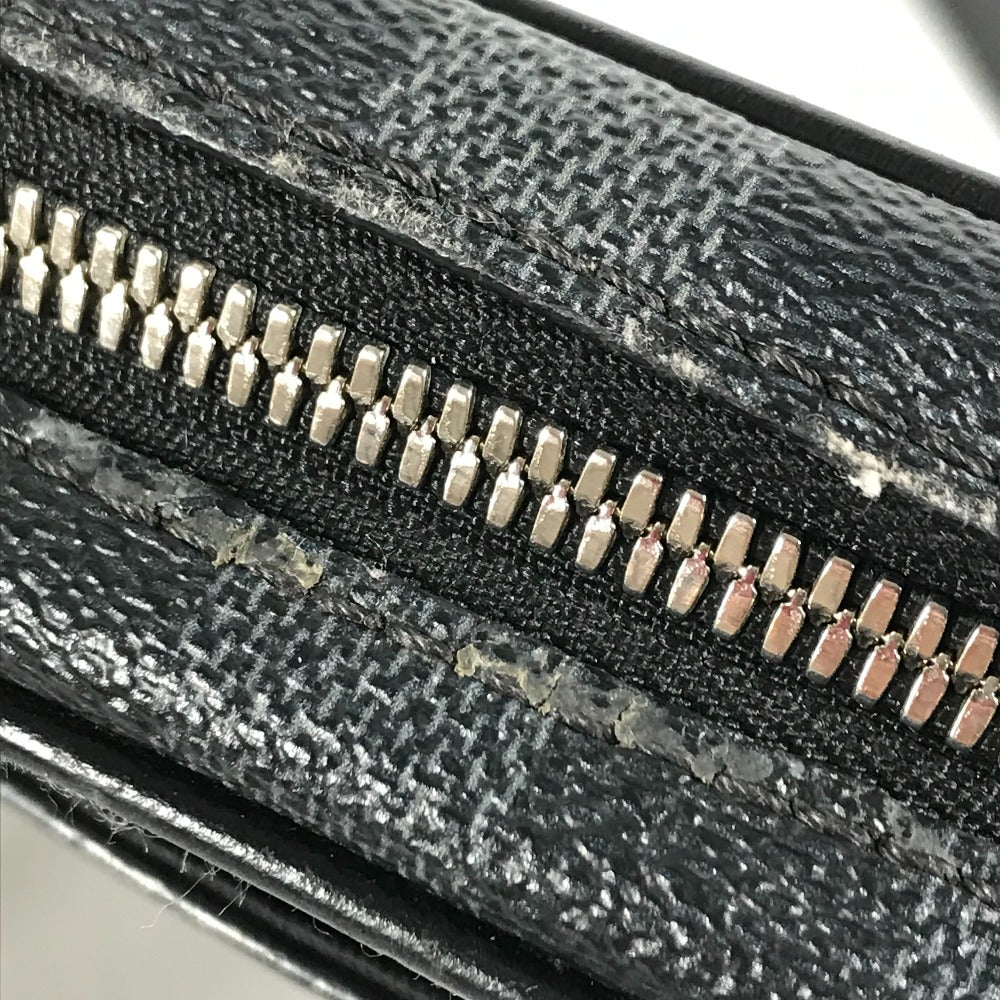 LOUIS VUITTON ダミエグラフィットマップ ダヌーブ PM NM カバン 斜め掛け ポシェット ショルダーバッグ ダミエグラフィットキャンバス メンズ ブラック