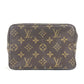 LOUIS VUITTON M47526 モノグラム トゥルーストワレット18 メイクポーチ 化粧ポーチ マルチポーチ ポーチ モノグラムキャンバス ユニセックス ブラウン