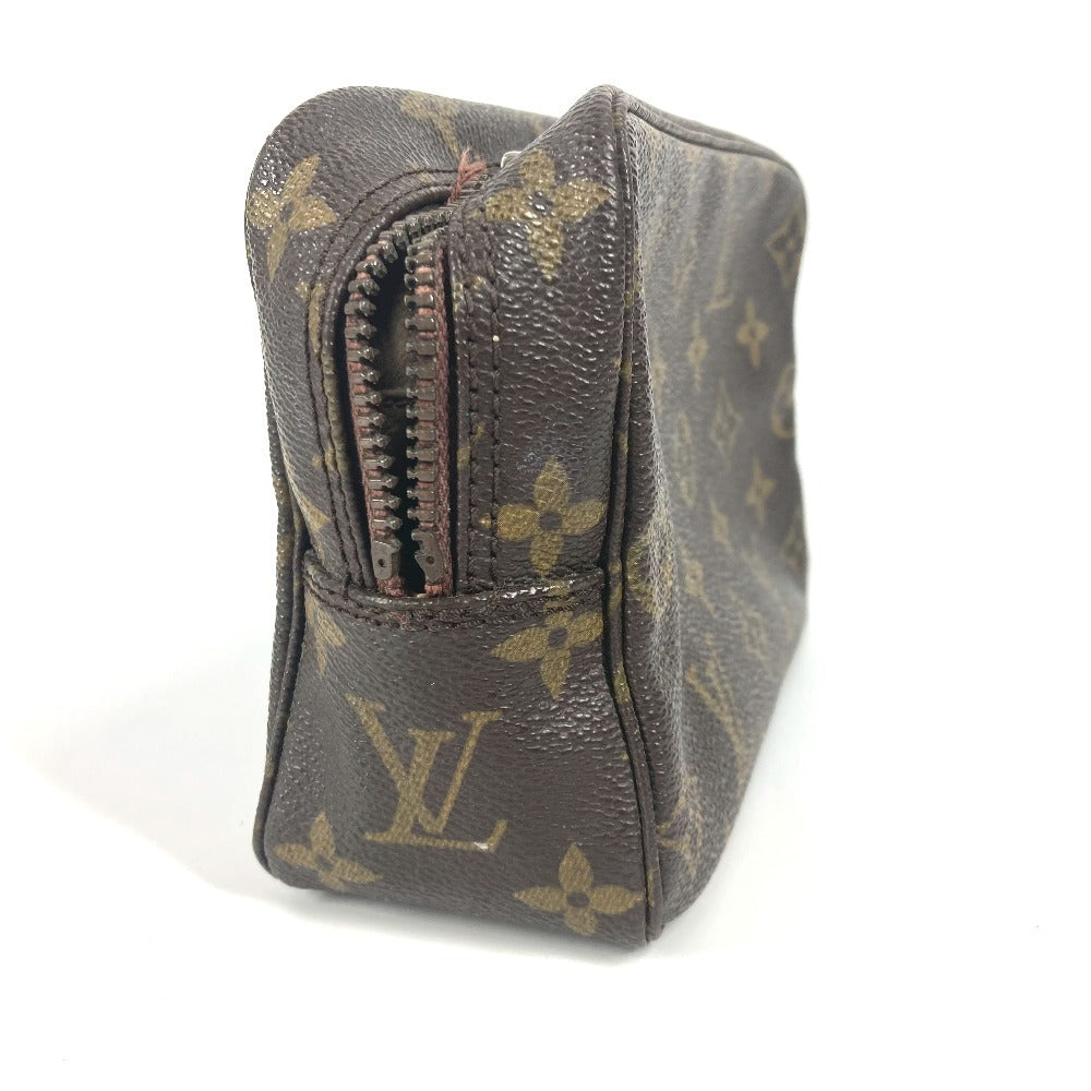 LOUIS VUITTON M47526 モノグラム トゥルーストワレット18 メイクポーチ 化粧ポーチ マルチポーチ ポーチ モノグラムキャンバス ユニセックス ブラウン - brandshop-reference