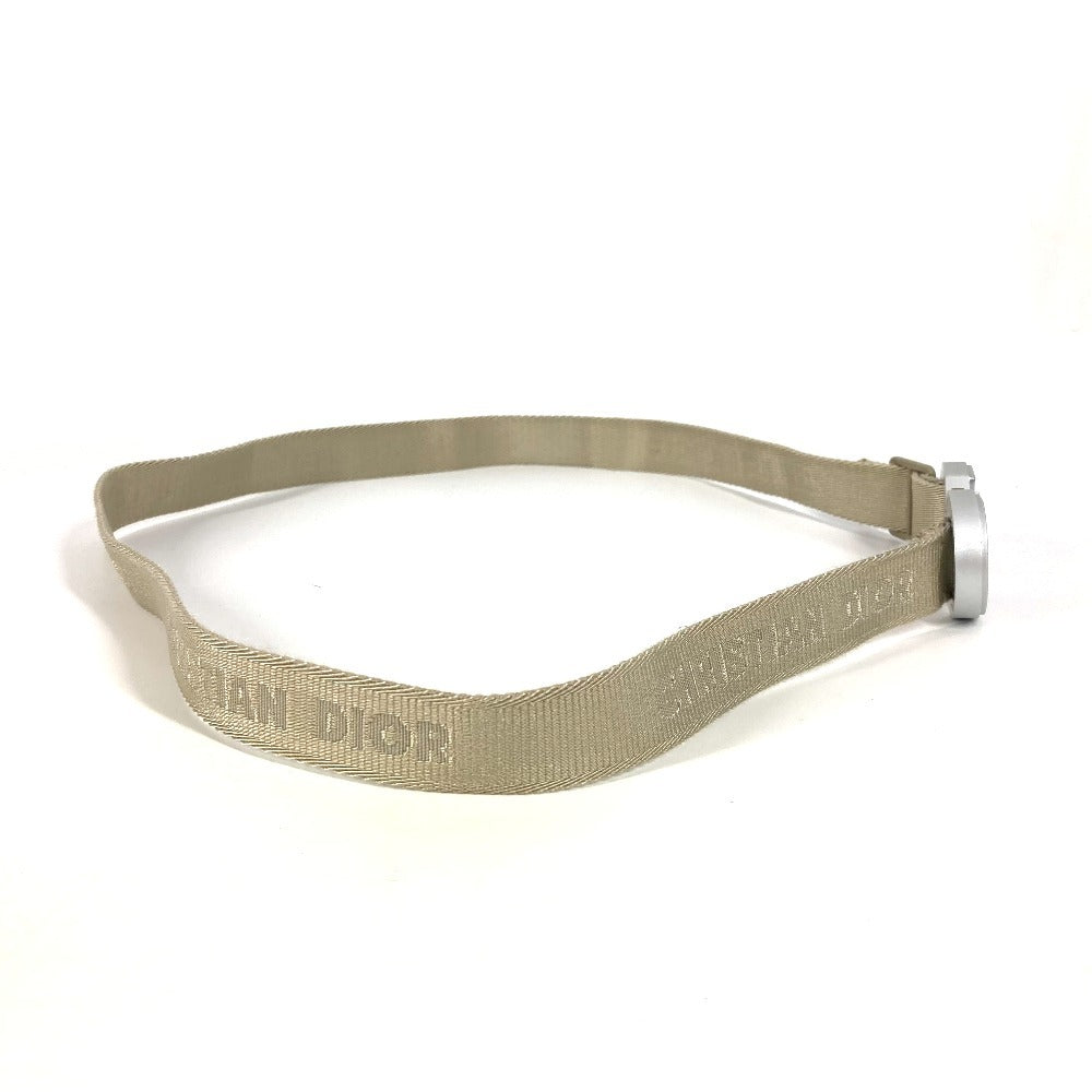 Dior ALYX コラボ アリクス ロゴ ローラーベルト ガチャベルト アクセサリー CD ベルト キャンバス メンズ ベージュ - brandshop-reference