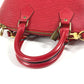 LOUIS VUITTON M52147 Epi Alma 백 2WAY 백 숄더 백 크로스 바디 핸드백 Epi 가죽 여성 레드