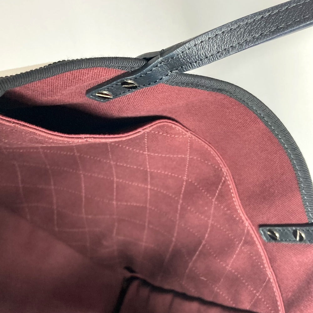 CHANEL レッツ レモン ストレート トートバッグ カバン 肩掛け  ショルダーバッグ キャンバス/レザー レディース ブラック - brandshop-reference