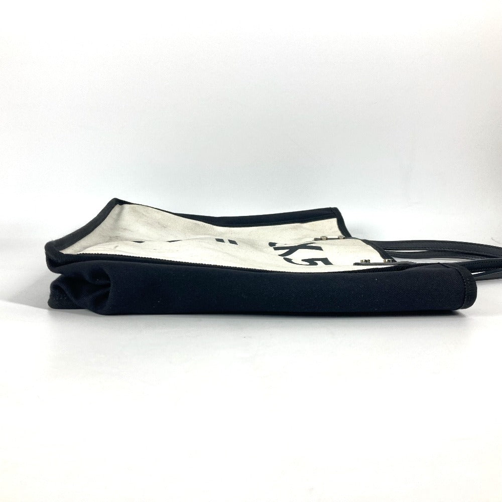 CHANEL レッツ レモン ストレート トートバッグ カバン 肩掛け  ショルダーバッグ キャンバス/レザー レディース ブラック - brandshop-reference