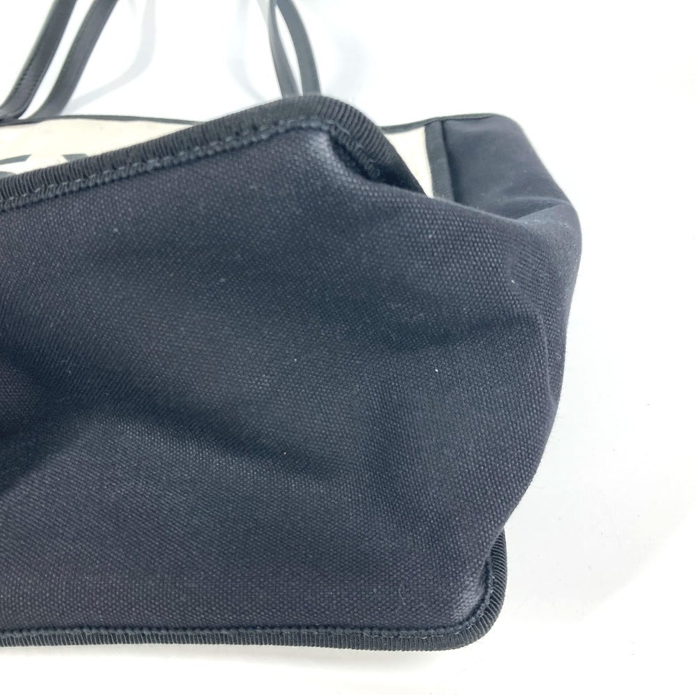 CHANEL レッツ レモン ストレート トートバッグ カバン 肩掛け  ショルダーバッグ キャンバス/レザー レディース ブラック - brandshop-reference