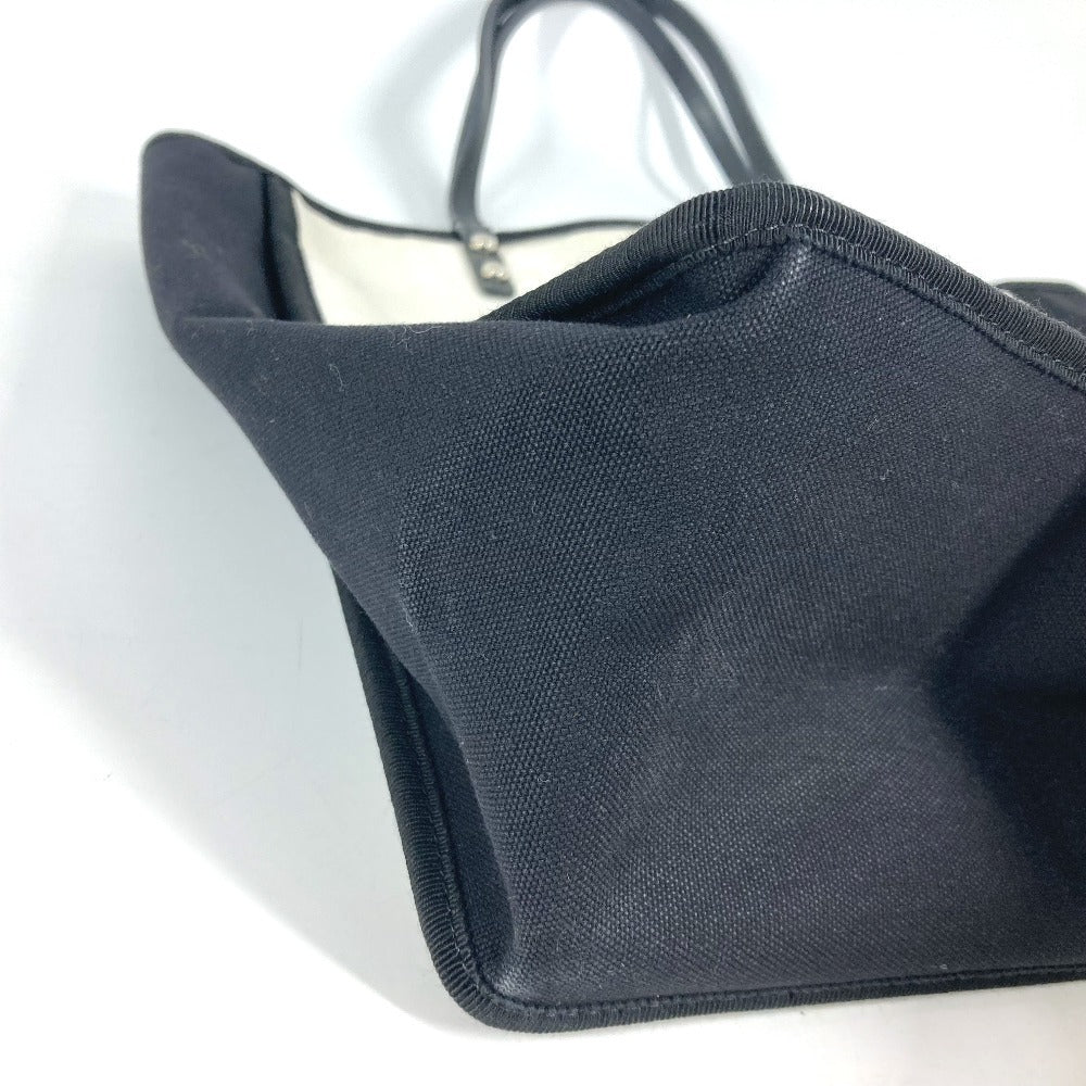 CHANEL レッツ レモン ストレート トートバッグ カバン 肩掛け  ショルダーバッグ キャンバス/レザー レディース ブラック - brandshop-reference