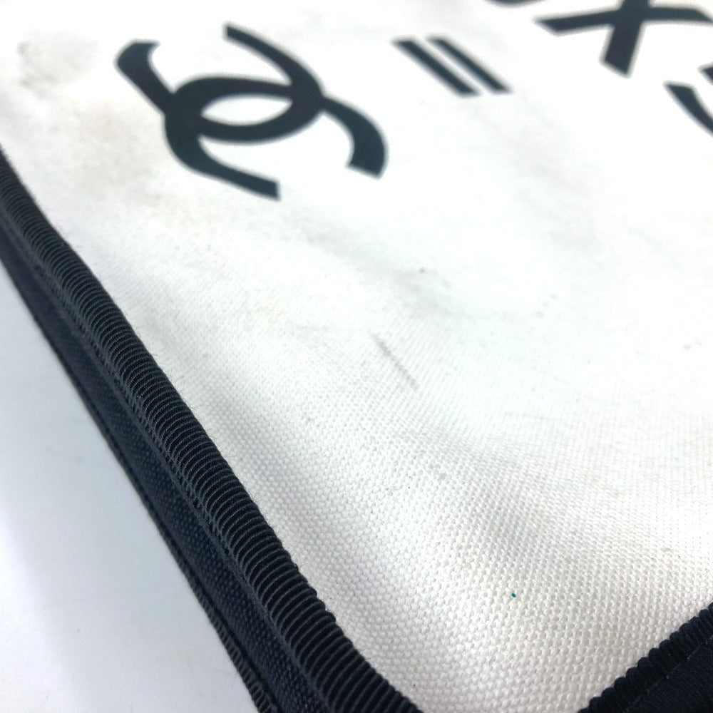 CHANEL レッツ レモン ストレート トートバッグ カバン 肩掛け  ショルダーバッグ キャンバス/レザー レディース ブラック - brandshop-reference