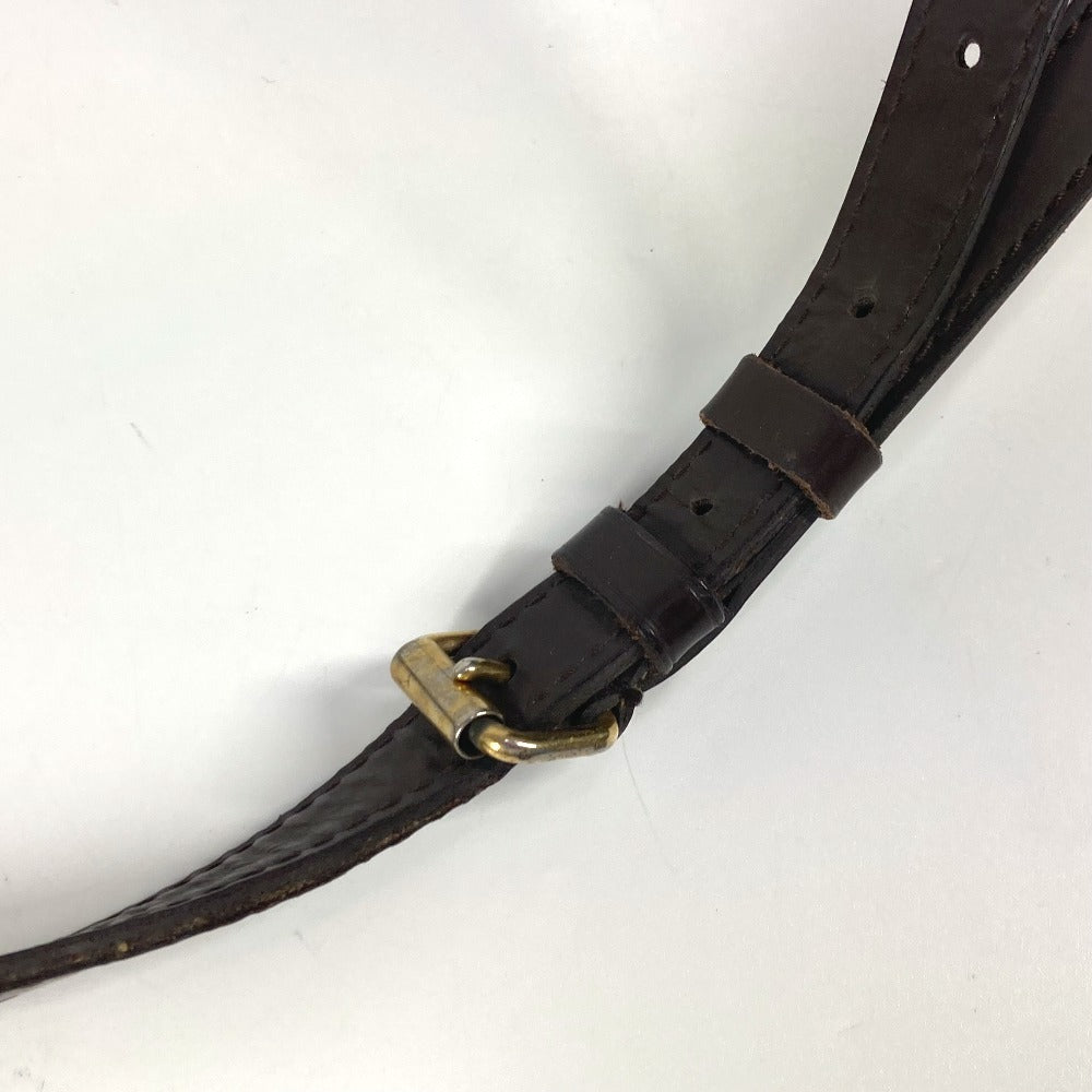 LOUIS VUITTON N51301  ダミエ ミュゼット・タンゴ ロング カバン 斜め掛け フラップ ポシェット ショルダーバッグ ダミエキャンバス レディース エベヌ ブラウン - brandshop-reference