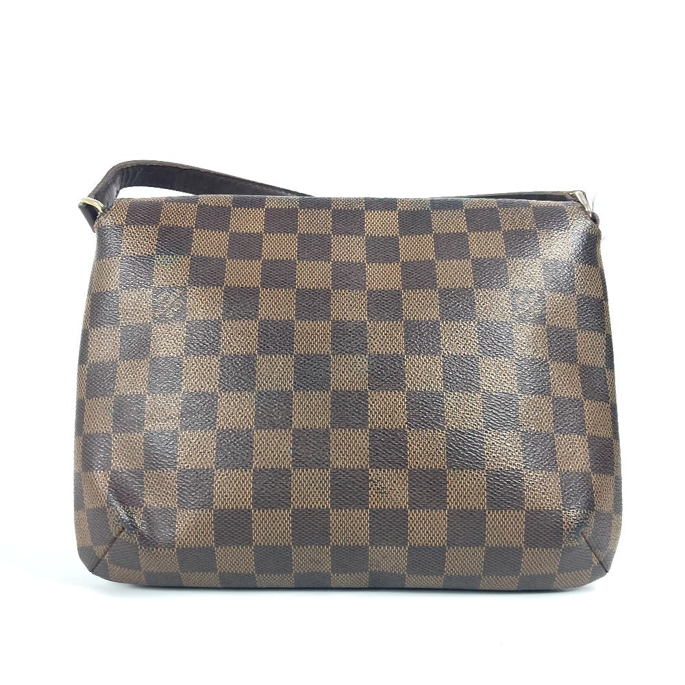 LOUIS VUITTON N51301  ダミエ ミュゼット・タンゴ ロング カバン 斜め掛け フラップ ポシェット ショルダーバッグ ダミエキャンバス レディース エベヌ ブラウン - brandshop-reference