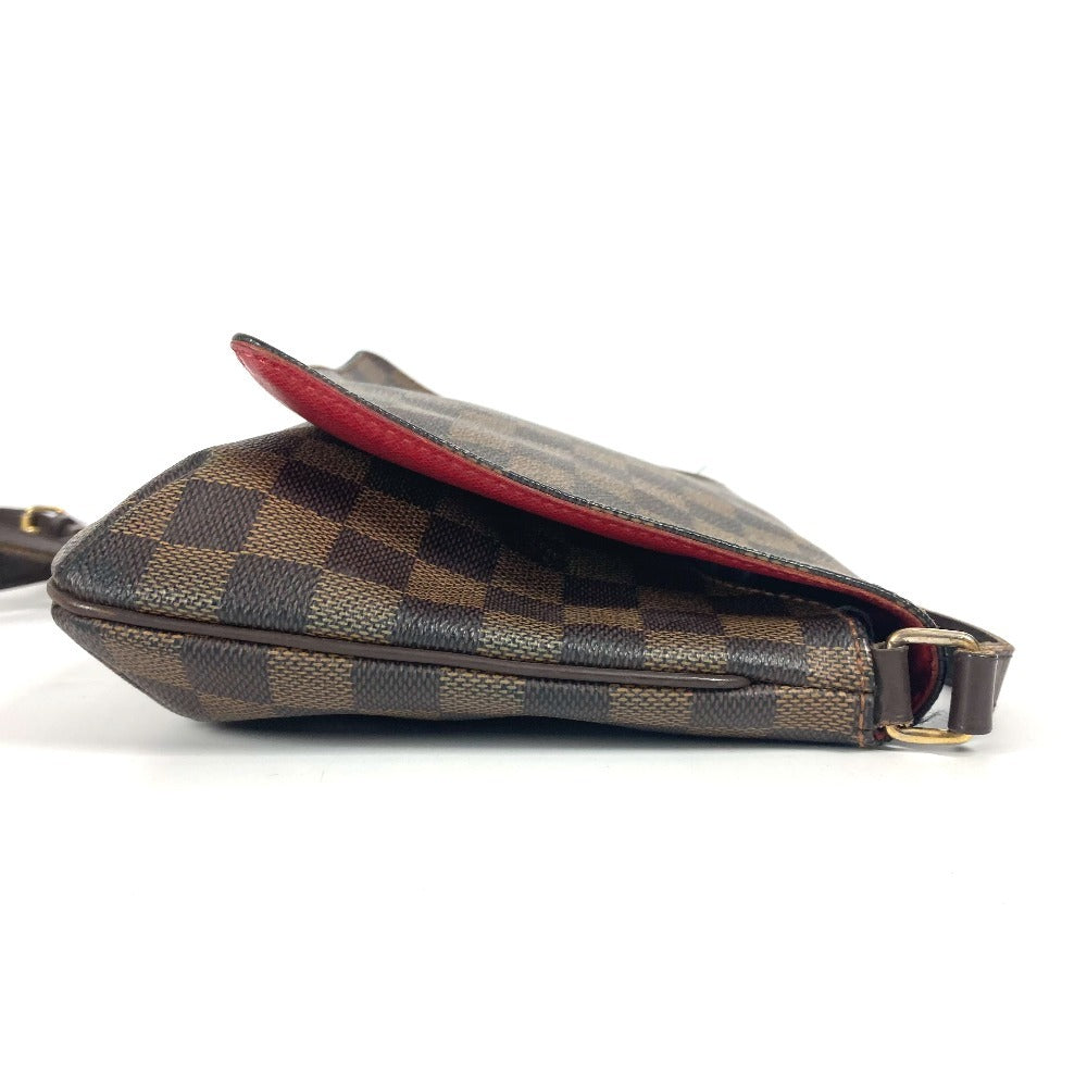 LOUIS VUITTON N51301  ダミエ ミュゼット・タンゴ ロング カバン 斜め掛け フラップ ポシェット ショルダーバッグ ダミエキャンバス レディース エベヌ ブラウン - brandshop-reference