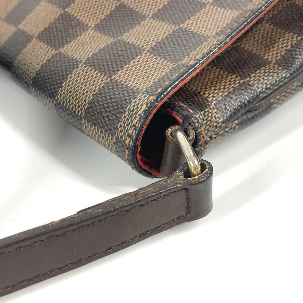 LOUIS VUITTON N51301  ダミエ ミュゼット・タンゴ ロング カバン 斜め掛け フラップ ポシェット ショルダーバッグ ダミエキャンバス レディース エベヌ ブラウン - brandshop-reference