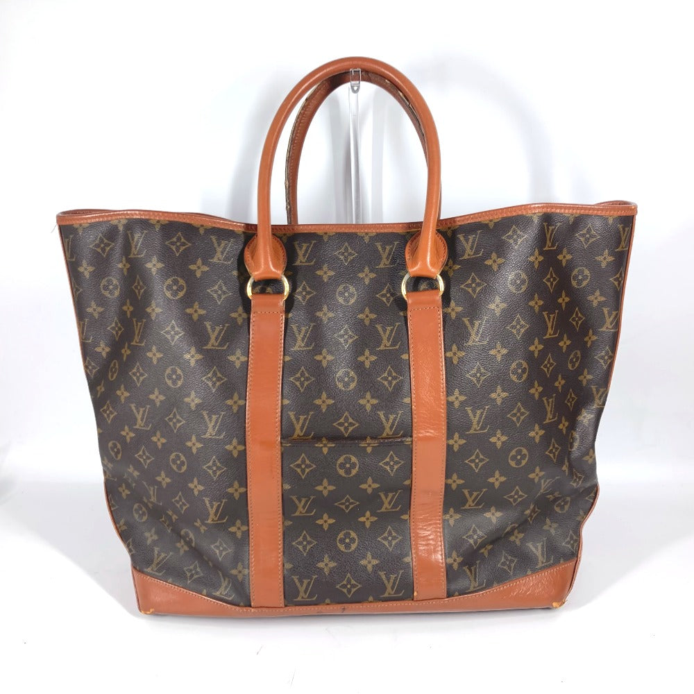 LOUIS VUITTON 　M42420  モノグラム ウィークエンド GM  カバン 肩掛け トートバッグ ボストンバッグ ショルダーバッグ モノグラムキャンバス ユニセックス ブラウン - brandshop-reference