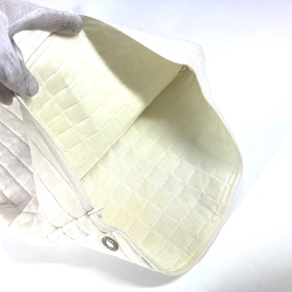 CHANEL 00T キルティング CC ココマーク アパレル ノースリーブ トップス タンクトップ コットン レディース ホワイト - brandshop-reference