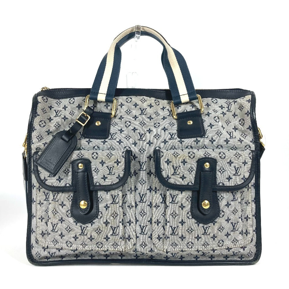 LOUIS VUITTON M42341 モノグラムミニ サックマリーケイト ハンドバッグ カバン ビジネスバッグ 2WAYバッグ ショルダーバッグ トートバッグ モノグラムミニキャンバス ユニセックス ネイビー - brandshop-reference