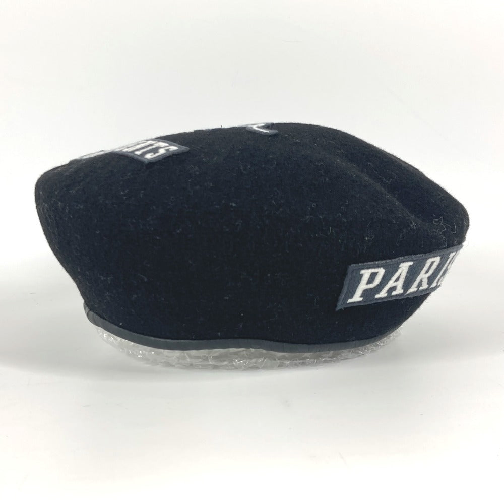 LOUIS VUITTON M73748 FRAGMENT フラグメント パリストーキョーワッペン 帽子 ベレー帽 ウール メンズ ブラック - brandshop-reference