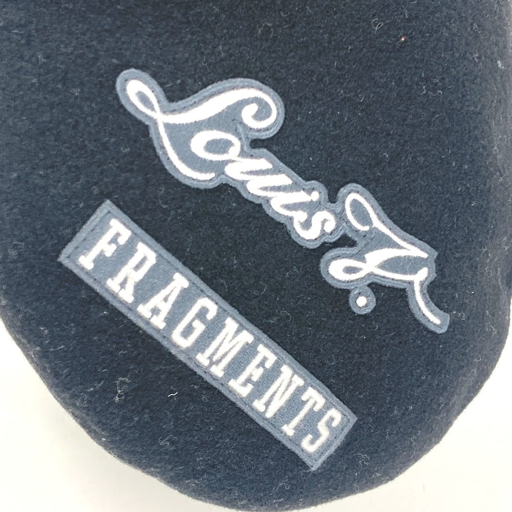LOUIS VUITTON M73748 FRAGMENT フラグメント パリストーキョーワッペン 帽子 ベレー帽 ウール メンズ ブラック - brandshop-reference