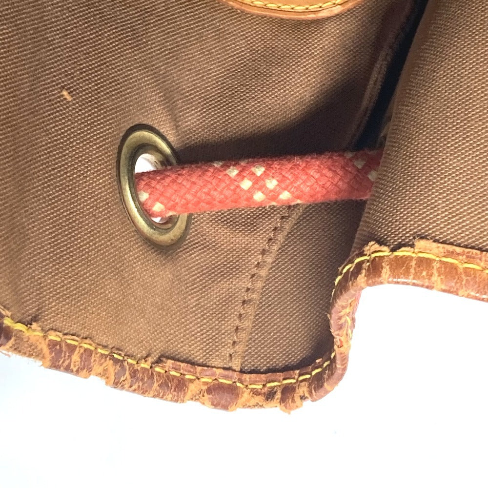 LOUIS VUITTON M80026 ルイヴィトンカップ 95 LVCUP サントロペ カバン 肩掛け 巾着バッグ ショルダーバッグ レザー/キャンバス レディース アボガニー オレンジ - brandshop-reference