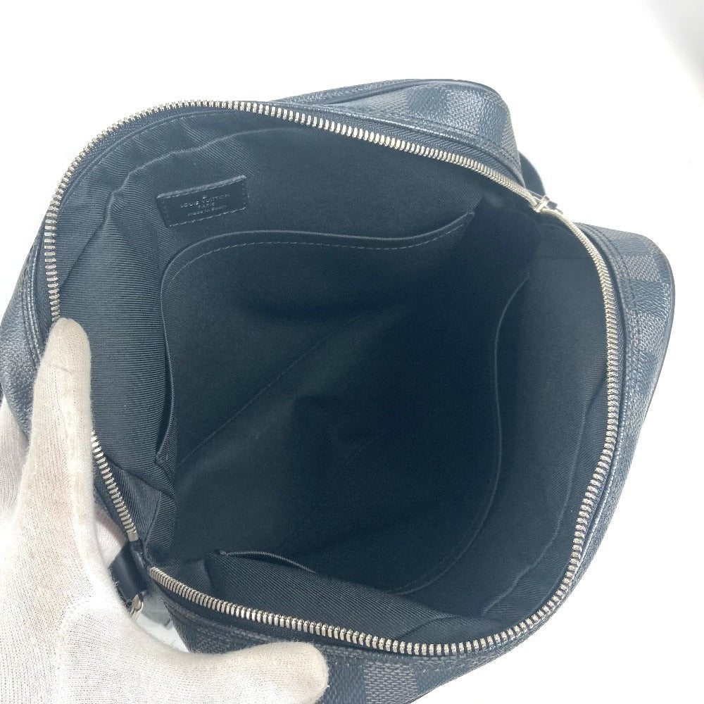 LOUIS VUITTON N41408 ダミエグラフィット デイトンPM カバン 斜め掛け メッセンジャーバッグ ショルダーバッグ ダミエグラフィットキャンバス ユニセックス ブラック - brandshop-reference