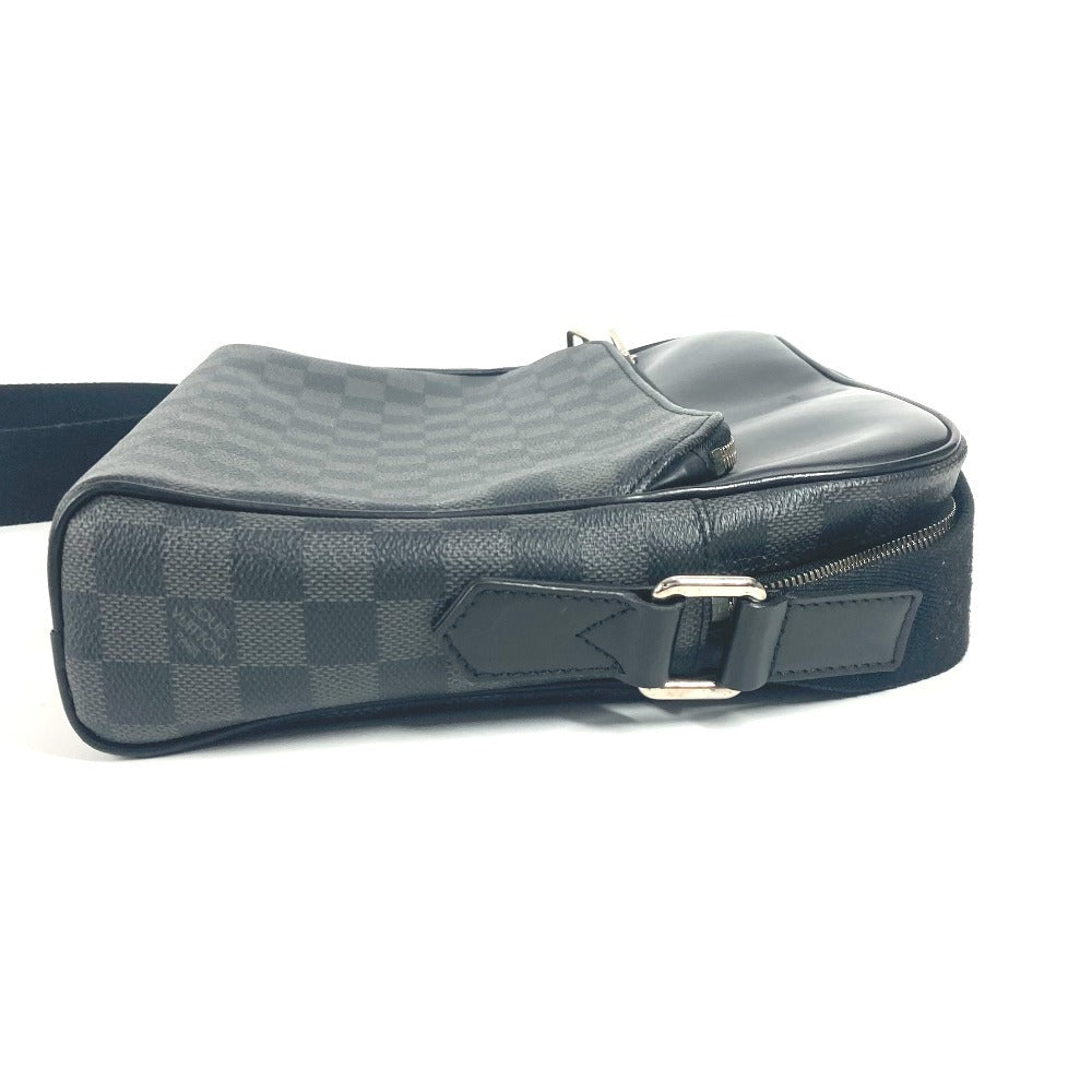 LOUIS VUITTON N41408 ダミエグラフィット デイトンPM カバン 斜め掛け メッセンジャーバッグ ショルダーバッグ ダミエグラフィットキャンバス ユニセックス ブラック - brandshop-reference