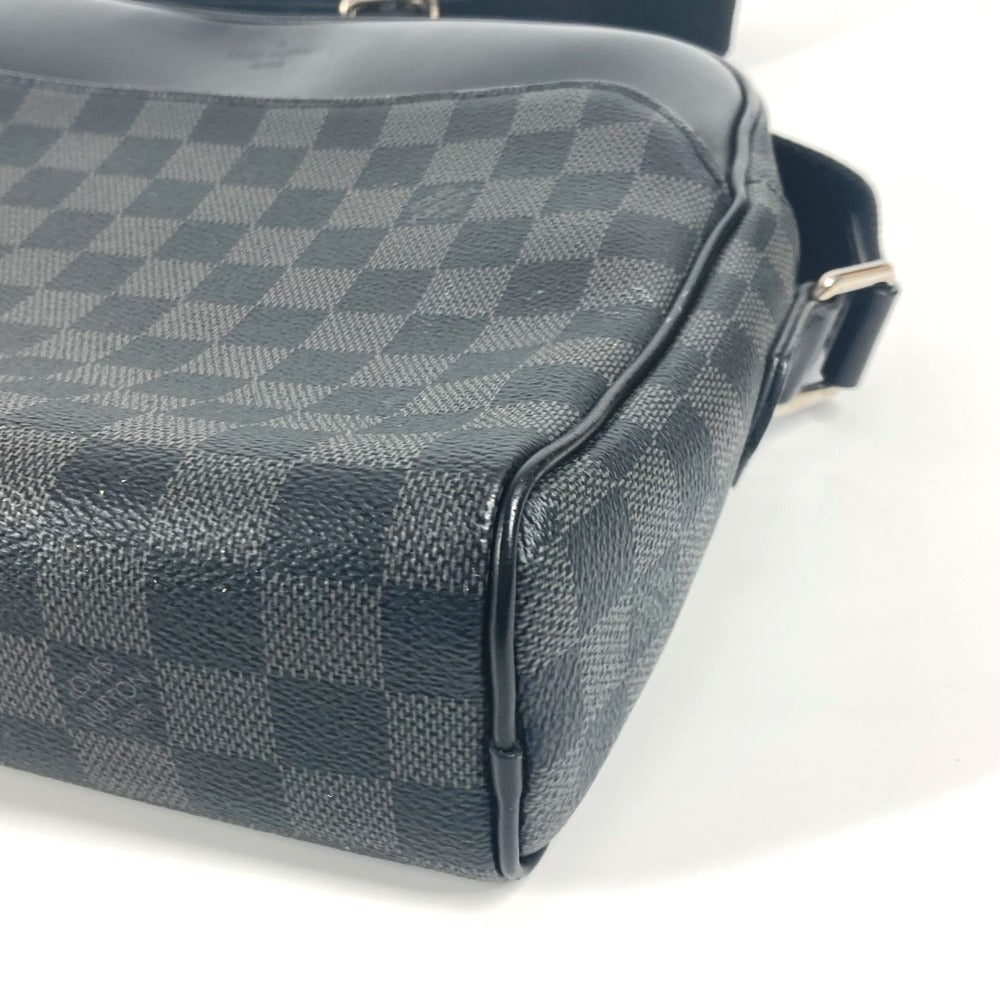 LOUIS VUITTON N41408 ダミエグラフィット デイトンPM カバン 斜め掛け メッセンジャーバッグ ショルダーバッグ ダミエグラフィットキャンバス ユニセックス ブラック - brandshop-reference