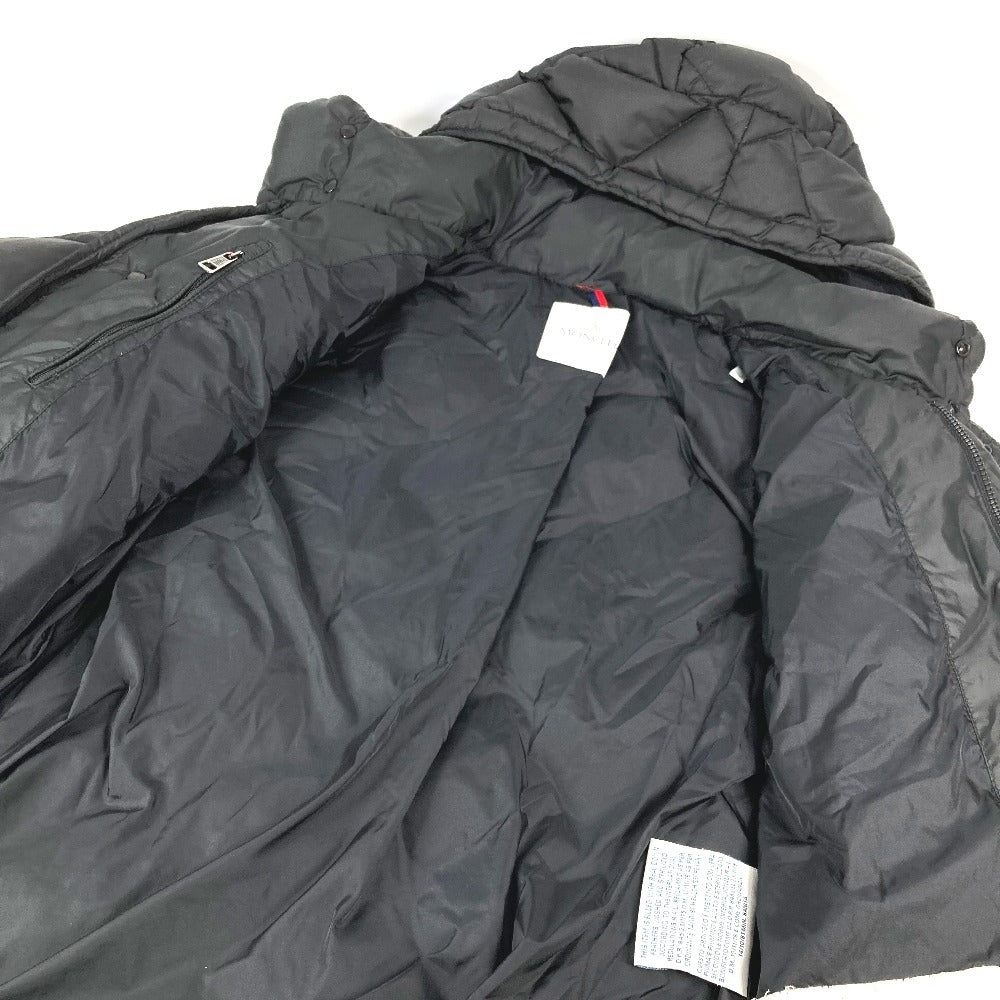 MONCLER Hood Hoodie RAYMOND GIUBBOTTO RAYMOND JACKET Apparel Down Long Sleeve Outerwear Down Jacket Polyester Men's Black