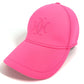 Hermes Neovan Atlantic Hat Cap Baseball Cap Polyurethane Women Pink