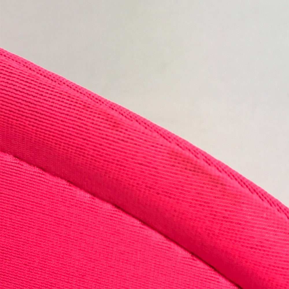 Hermes Neovan Atlantic Hat Cap Baseball Cap Polyurethane Women Pink