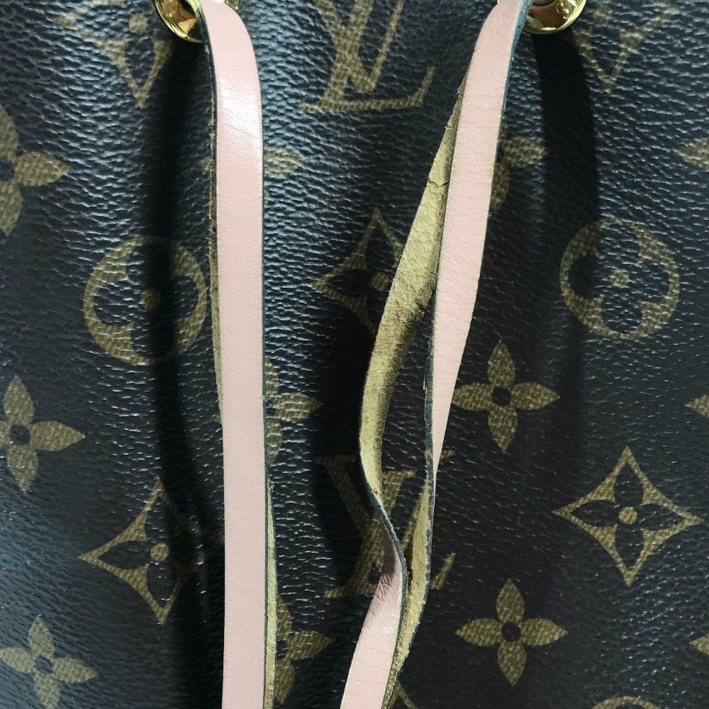 LOUIS VUITTON M44022 モノグラム ネオノエ 巾着 カバン ショルダーバッグ モノグラムキャンバス レディース ローズプードル ブラウン