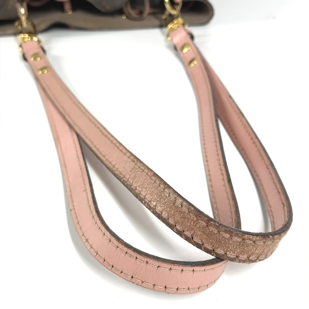 LOUIS VUITTON M44022 モノグラム ネオノエ 巾着 カバン ショルダーバッグ モノグラムキャンバス レディース ローズプードル ブラウン