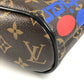 LOUIS VUITTON M44625 モノグラム チョーク スリングバッグ 巾着 カバン 肩掛け ショルダーバッグ モノグラムキャンバス ユニセックス ブラウン