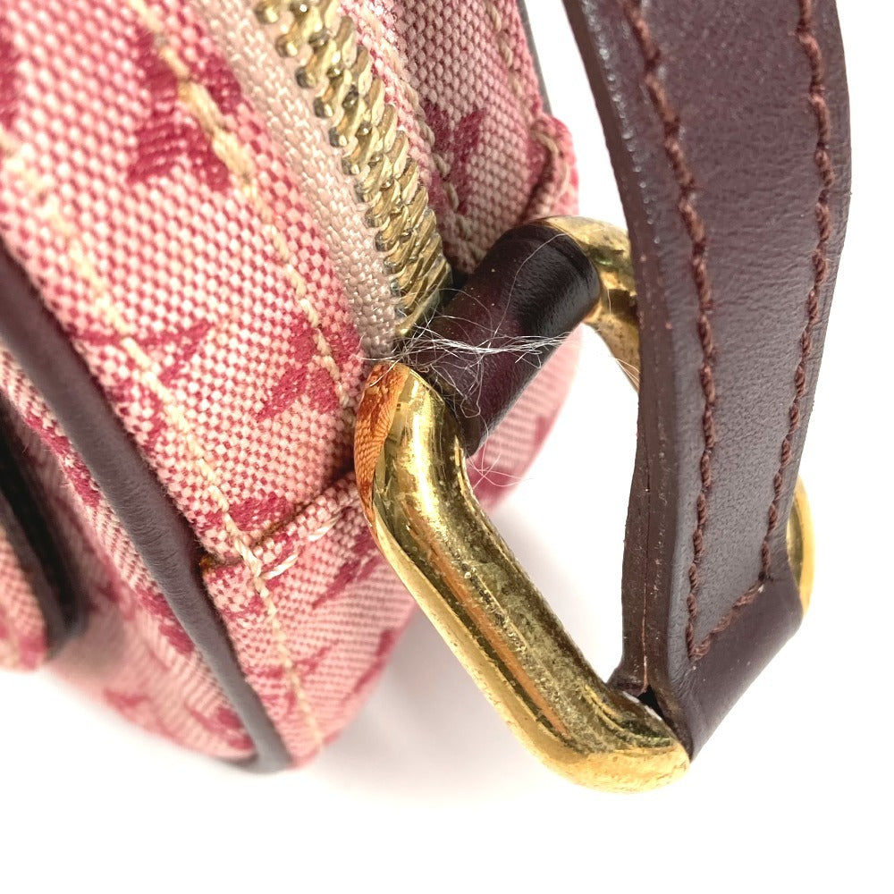 LOUIS VUITTON M92219 モノグラムミニ ジュリエット ポシェット カバン 斜め掛け ショルダーバッグ モノグラムミニキャンバス ユニセックス スリーズ レッド